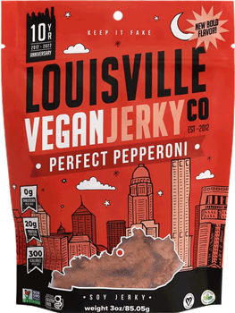 Louisville Vegan Jerky Perfect Pepperoni