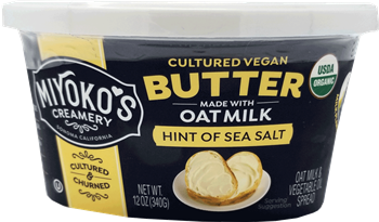 Miyoko's Creamery - Cultured Vegan Butter - Spread with Hint of Sea Salt