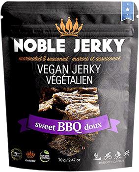 Noble Vegan Jerky - Sweet BBQ