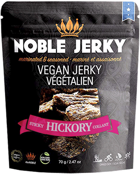 Noble Vegan Jerky - Sticky Hickory