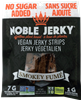 Noble Vegan Jerky - Smokey - No Sugar Added - Individual 2.47 oz. Bag