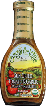 Organicville - Sun Dried Tomato & Garlic Organic Vinaigrette