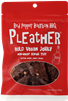 Pleather - Bold Vegan Jerky - Red Pepper Bourbon BBQ - Individual 2 oz. bag