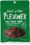 Pleather - Bold Vegan Jerky - Ginger Sesame