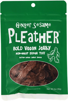 Pleather - Bold Vegan Jerky - Ginger Sesame