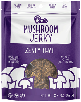 Pan's Mushroom Jerky - Zesty Thai