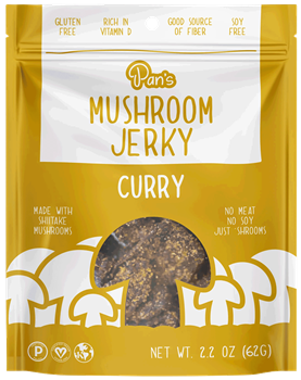 Pan's Mushroom Jerky - Curry