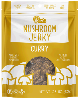 Pan's Mushroom Jerky - Curry