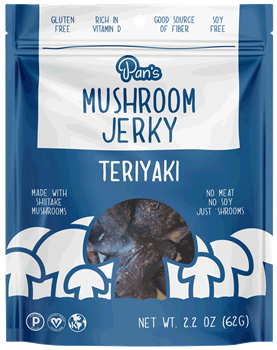 Pan's Mushroom Jerky - Teriyaki