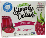 Simply Delish - Natural Vegan Jello - Raspberry