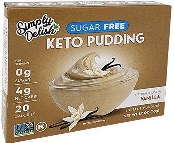 Simply Delish - Keto Pudding - Vanilla