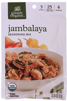 Simply Organic - Jambalaya Seasoning