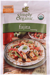 Simply Organic - Vegetarian Fajita Seasoning