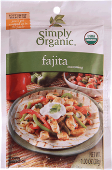 Simply Organic - Vegetarian Fajita Seasoning