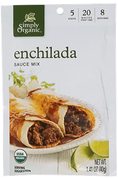 Simply Organic -  Enchilada Sauce Mix