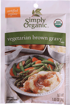 Simply Organic - Vegetarian Brown Gravy Mix