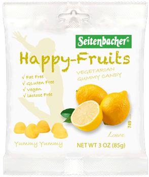 Seitenbacher Happy Fruits - Lemon Gummy Candy