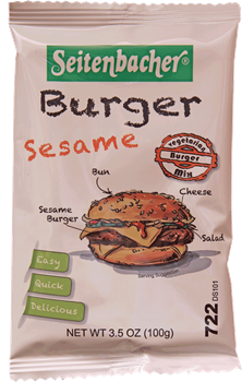 Seitenbacher - Veggie-Burger Sesame Mix