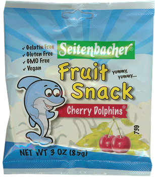 Seitenbacher Fruit Snack - Cherry Dolphins