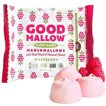 Good Mallow - Plant-Based Marshmallows - Raspberry