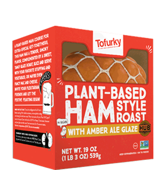 Tofurky - Plant Based Ham Style Roast - with Amber Ale Glaze