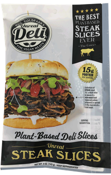 Unreal Deli - Plant Based Deli Slices - Steak Slices