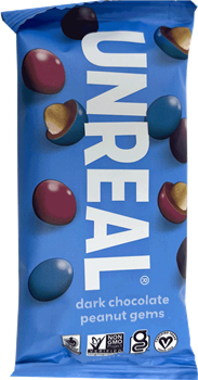Unreal - Vegan Dark Chocolate Peanut Gems
