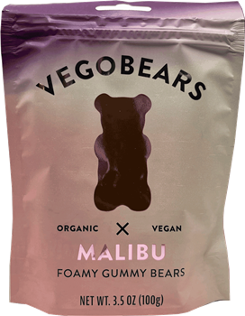 VegoBears - Foamy Gummy Bears - Malibu
