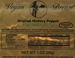 Vegan Dream Hickory Pepper Vegan Jerky Single Serving.