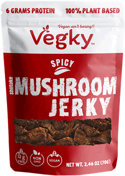 Vegky - Mushroom Jerky - Spicy