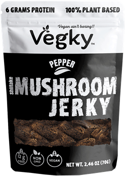 Vegky - Mushroom Jerky - Pepper