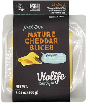 Violife - Vegan Cheese - Mature Cheddar Slices