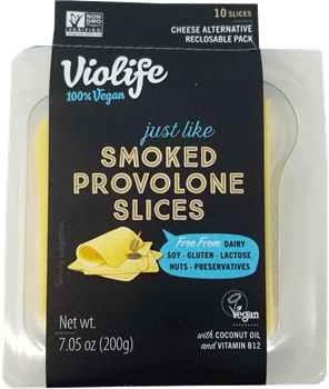 Violife - Vegan Cheese - Smoked Provolone Slices