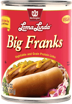 Worthington Loma Linda - Big Franks Vegan Hot Dogs