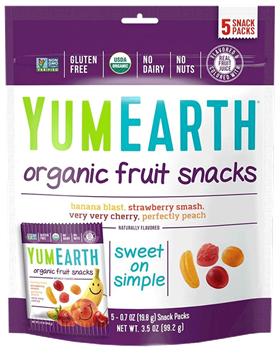 YumEarth - Organic Fruit Snacks, 5 Snack Packs