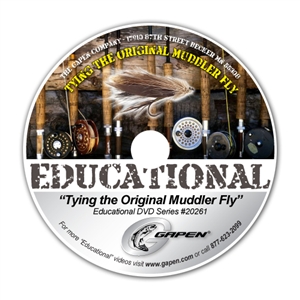 Gapen DVD - Tying the Original Muddler Fly