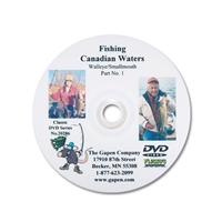Gapen DVD - Canadian Waters Smallmouth & Walleye