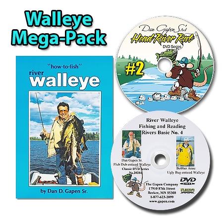Walleye Book Video Mega Pack, Learn to Catch Walleye, Walleye Book