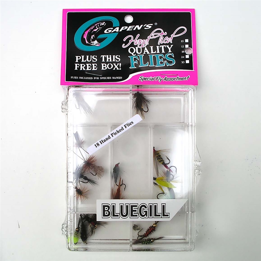 Bluegill Fly Kit, Bream Fly Kit, Bluegill Flies, Flies for Bream, Panfish  Fly Kit