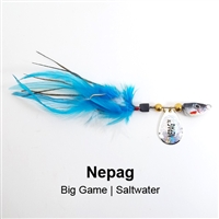Nepag Saltwater Inland fishing spinner stripers trout