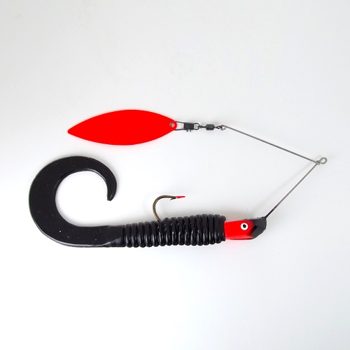Gapen Weedcutter, Pike Muskie Plastic, Giant Plastic Tail, Muskie  Spinner Bait, Oversized Plastic Tail, 9 Plastic Tail