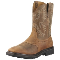 Ariat 10010134 Sierra Square Toe Steel Toe Aged Bark Boot