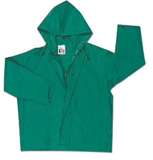 MCR 388JH FR Green Dominator Protective Jacket With Attache Hood