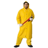 2W International 7040-CD Yellow 48" Raincoat