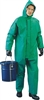 2W International 8035-CL Green Chemical Coverall