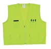 2W International 8048B Green Multi-Pocket Safety Vest