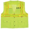 2W International 8148YMC-2 Green Class 2 Mesh Safety Vest