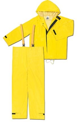 MCR 8402 Yellow 2-Piece Flame Resistant Hydroblast Protective Suit