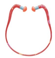 Howard Leight QB3HYG Banded Earplugs - NRR 23