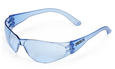 Crews CL113 Checklite Safety Glasses - Light Blue Lens